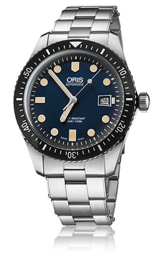 Buy Fashion ORIS DIVERS SIXTY-FIVE ON STEEL BRACELET 01-733-7720-4055-07-8-21-18 watch